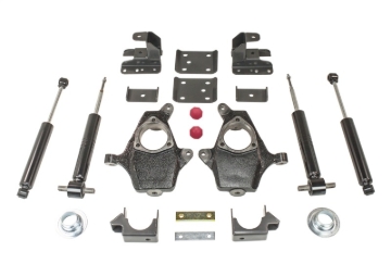Picture of MaxTrac 07-16 GM C/K1500 2WD/4WD (Non Magneride) 3in/5in or 4in/6in Lowering Spindle Kit