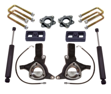 Picture of MaxTrac 07-16 GM C1500 2WD w/Cast Steel Susp. 6in/3in Spindle Lift Kit w/MaxTrac Shocks