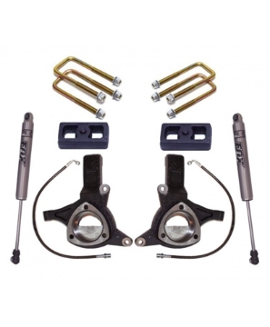 Picture of MaxTrac 07-16 GM C1500 2WD w/Cast Steel Susp. 4.5in/2in MaxPro Elite Spindle Lift Kit w/FOX Shocks