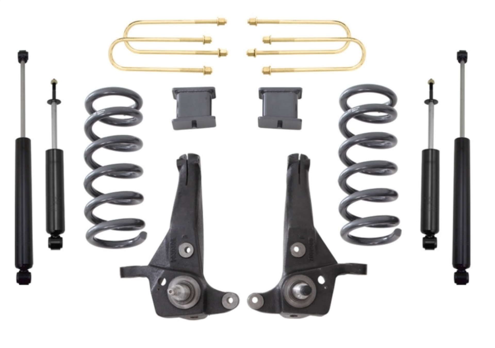 Picture of MaxTrac 98-00 Ford Ranger 2WD 6 Cyl w/Coil Susp. (Non Stabilitrak) 6in/3in Spindle Lift Kit