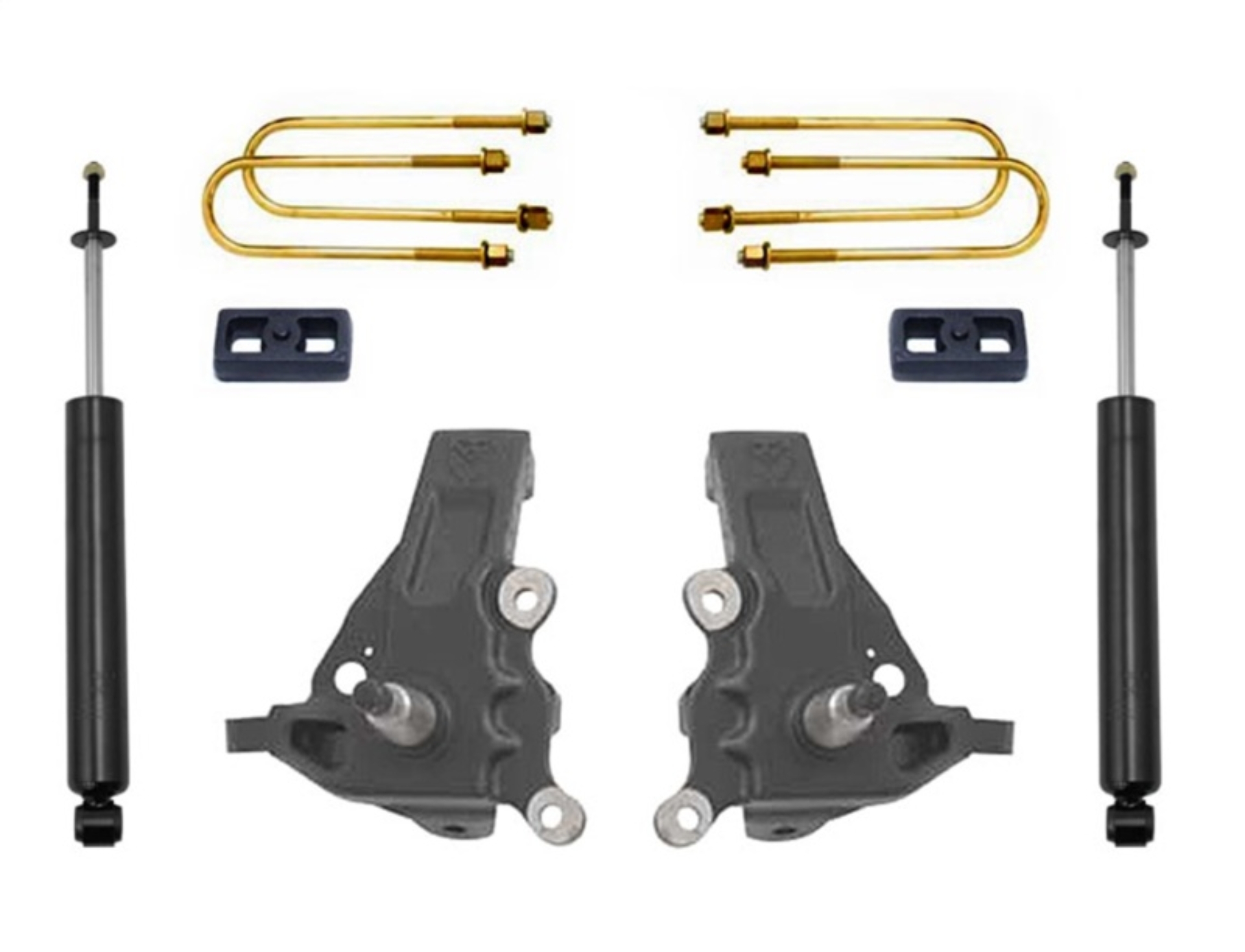 Picture of MaxTrac 97-03 Ford F-150 2WD Heritage 3.5in/2in Spindle Lift Kit