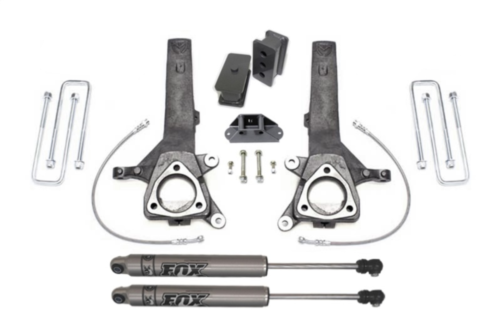Picture of MaxTrac 04-18 Nissan Titan 2WD 4in/2in MaxPro Elite Spindle Lift Kit w/FOX Shocks