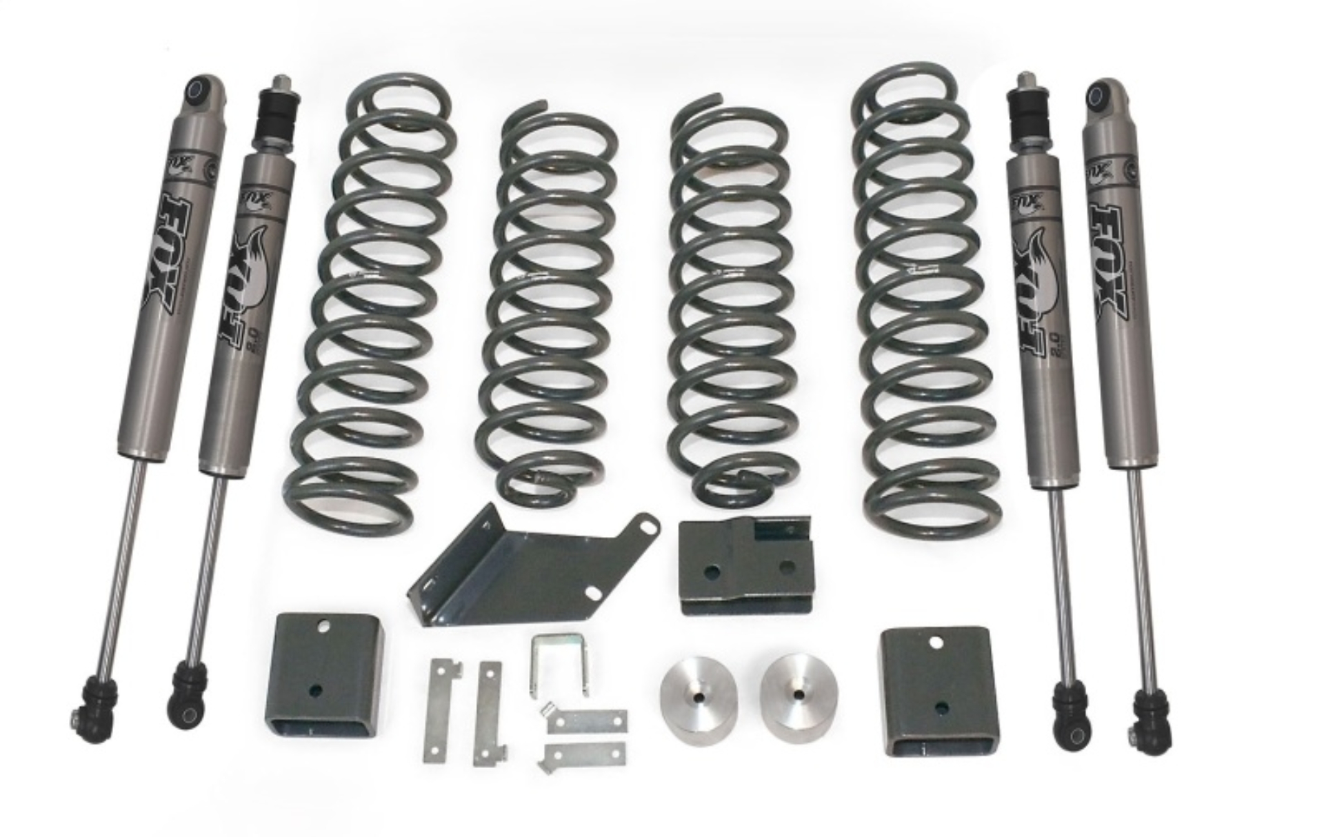 Picture of MaxTrac 07-18 Jeep Wrangler JK 2WD/4WD 3in/3in Coil Lift Kit w/FOX Shocks