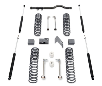 Picture of MaxTrac 07-18 Jeep Wrangler JK 4.5in/4.5in MaxPro Coil Lift Kit w/Track Bar & MaxTrac Shocks
