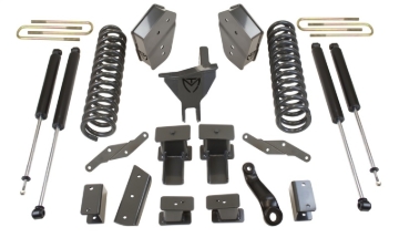 Picture of MaxTrac 17-19 Ford F-250/350 4WD 6in/2in MaxPro Coil Lift Kit w/Radius Arm Brkts & MaxTrac Shocks