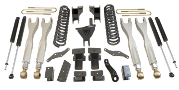 Picture of MaxTrac 17-19 Ford F-250/350 4WD 6in/2in MaxPro Coil Lift Kit w/4-Link Arms & MaxTrac Shocks