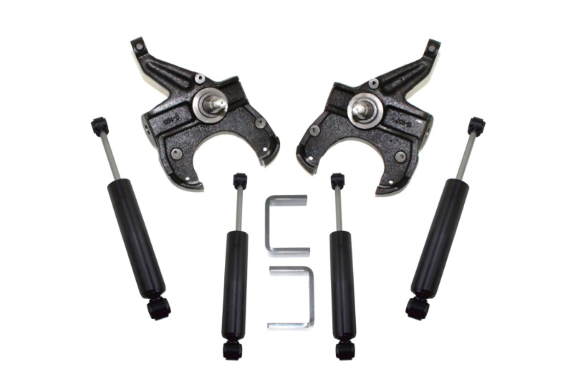 Picture of MaxTrac 73-87 Chevrolet C10 2WD 2.5in/5in Lowering Spindle Kit (1in Rotor)