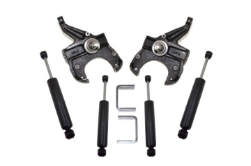 Picture of MaxTrac 73-87 Chevrolet C10 2WD 2.5in/5in Lowering Spindle Kit (1in Rotor)
