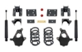 Picture of MaxTrac 14-16 GM C/K1500 2WD/4WD Single Cab w/Cast Steel Susp. 3in/5in Lowering Kit