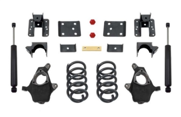 Picture of MaxTrac 14-16 GM C/K1500 2WD/4WD Single Cab w/Cast Steel Susp. 3in/5in Lowering Kit