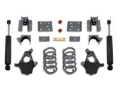 Picture of MaxTrac 14-16 GM C/K1500 2WD/4WD Extended/Crew Cab w/Cast Steel Susp. 4in/6in Lowering Kit