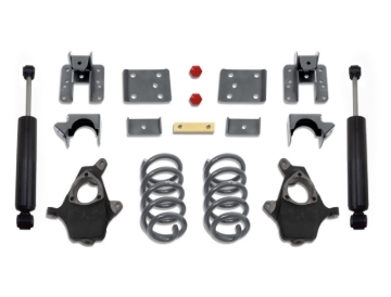 Picture of MaxTrac 14-16 GM C/K1500 2WD/4WD Single Cab w/Cast Steel Susp. 4in/6in Lowering Kit