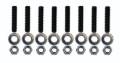 Picture of Moroso Pontiac Valve Cover Stud Kit w/ Broached Studs/Washers/Nylock Nuts