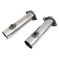 Picture of UNIVERSAL 2-1/2 EXHAUST FLOW TUBES WITH COLLECTOR BRACKETS