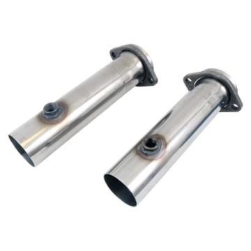 Picture of UNIVERSAL 2-1/2 EXHAUST FLOW TUBES WITH COLLECTOR BRACKETS