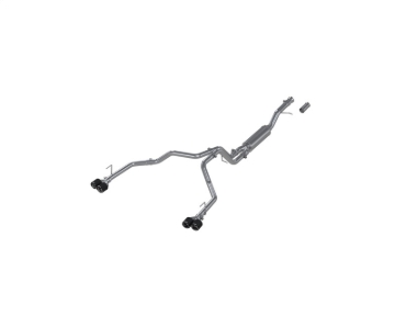 Picture of MBRP 2021+ Chevy Tahoe / GMC Yukon T304 SS 3in Cat-Back Dual Split Exhaust w/ Quad Carbon Fiber Tips