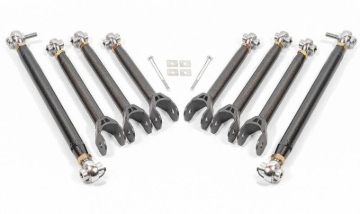 Picture of BMR Suspension 16-24 Chevrolet Camaro 15in Conversion Rear Suspension Kit - Black Hammertone