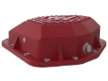 Picture of aFe 20-23 Jeep Gladiator JT (Dana M220) Pro Series Rear Differential Cover Red w/ Machined Fins