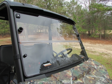 Picture of Seizmik 15-23 Polaris Ranger 500/ 570/ EV Mid-Size Windshield Versa-Fold Double-Coated