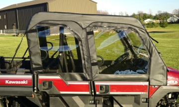 Picture of Seizmik 15+ Kawasaki Mule PRO-DXT/FXT Soft Upper Door Kit
