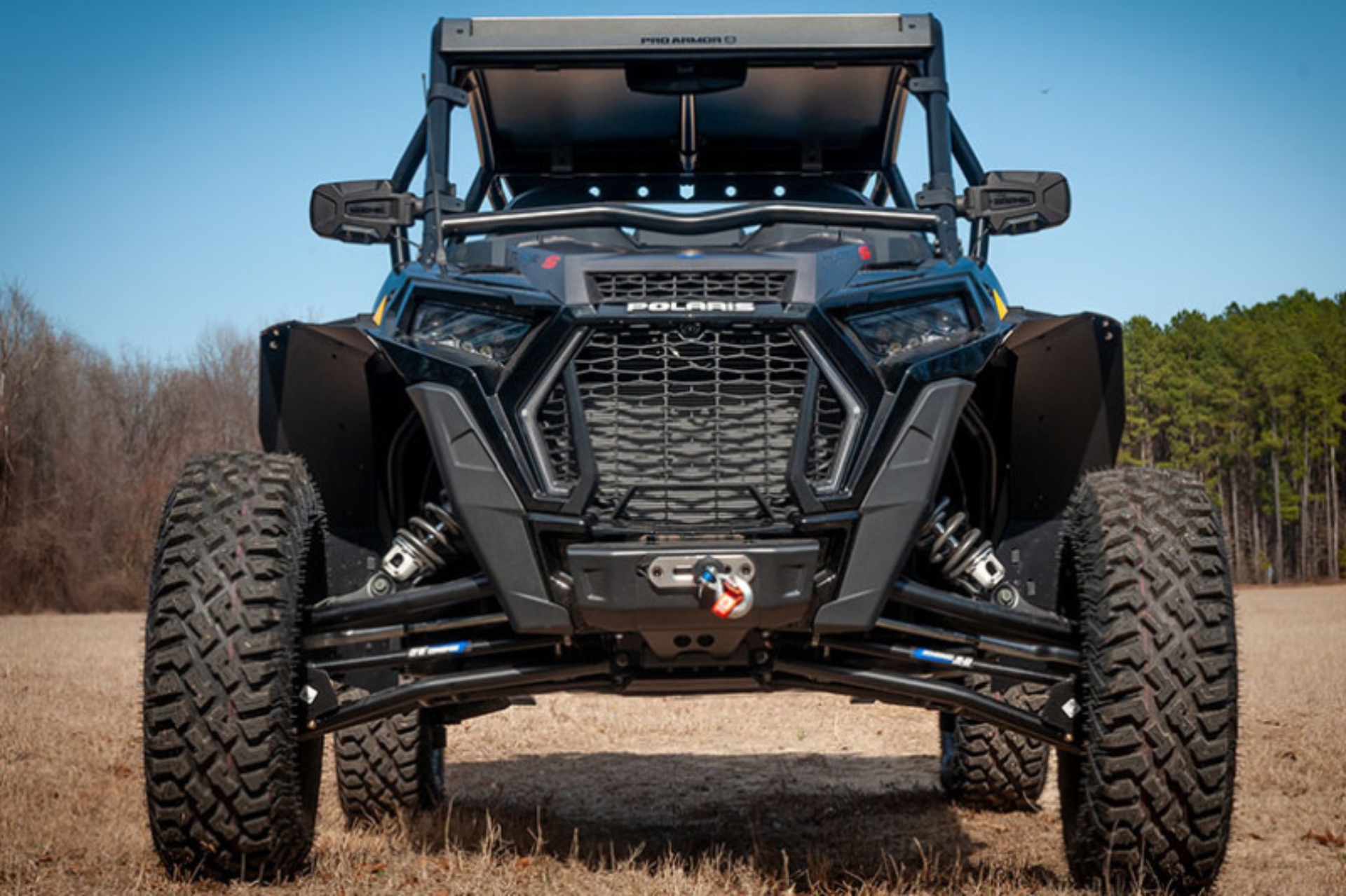 Picture of Seizmik 14-22 Polaris RZR XP 1000/ Turbo S/4 HDPE Fender Flares Kit - Black
