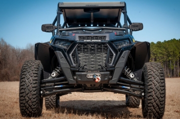 Picture of Seizmik 14-22 Polaris RZR XP 1000/ Turbo S/4 HDPE Fender Flares Kit - Black