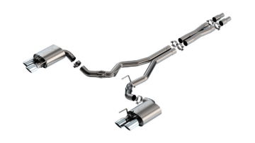 Picture of Borla 2024 Ford Mustang GT 5.0L V8 w/ Active Exhaust ATAK Cat-Back Exhaust System