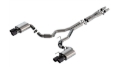 Picture of Borla 2024 Ford Mustang GT 5.0L V8 w/ Active Exhaust S-Type Cat-Back Exhaust System - Carbon Fiber