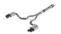 Picture of Borla 2024 Ford Mustang GT 5.0L V8 w/ Active Exhaust S-Type Cat-Back Exhaust System - Black Chrome