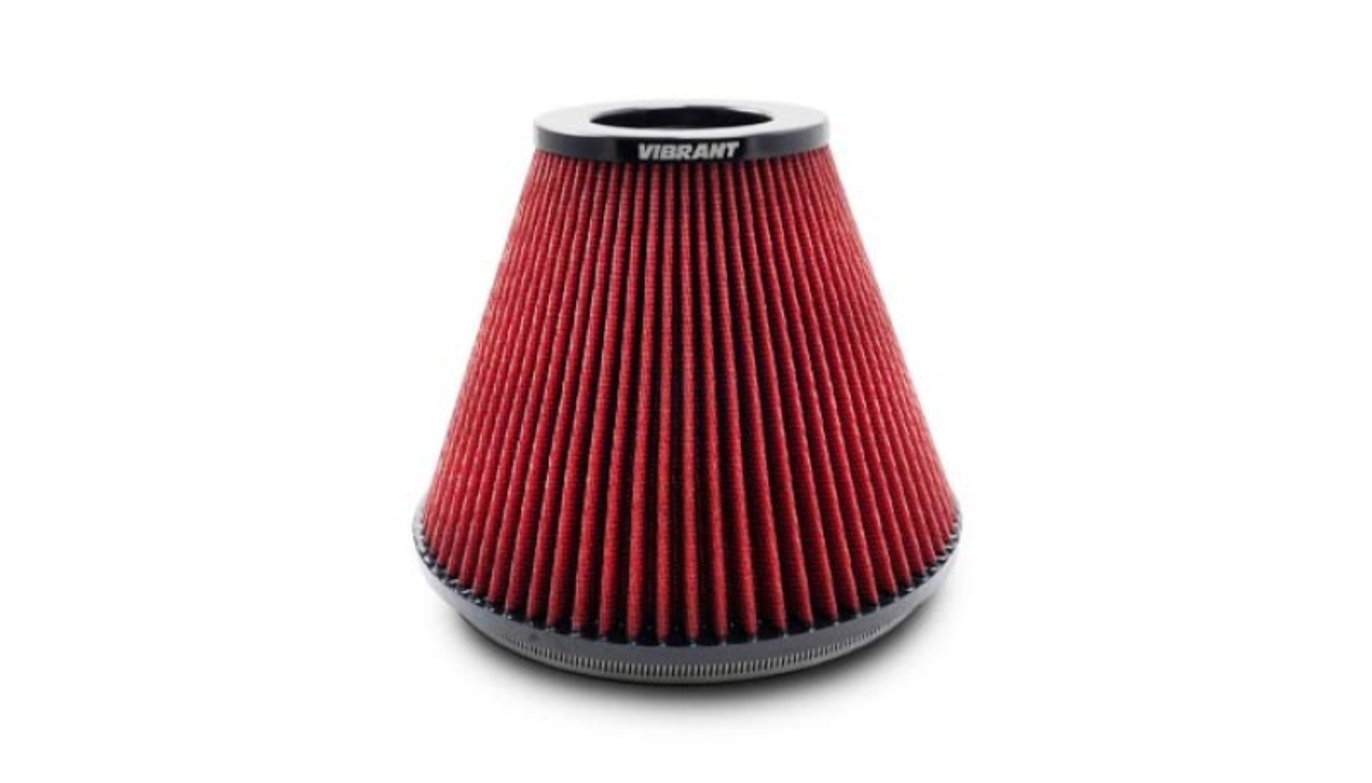 Picture of Vibrant 8.75in Inlet I.D. x 8.50in Height Bellmouth Velocity Stack Classic Performance Air Filter