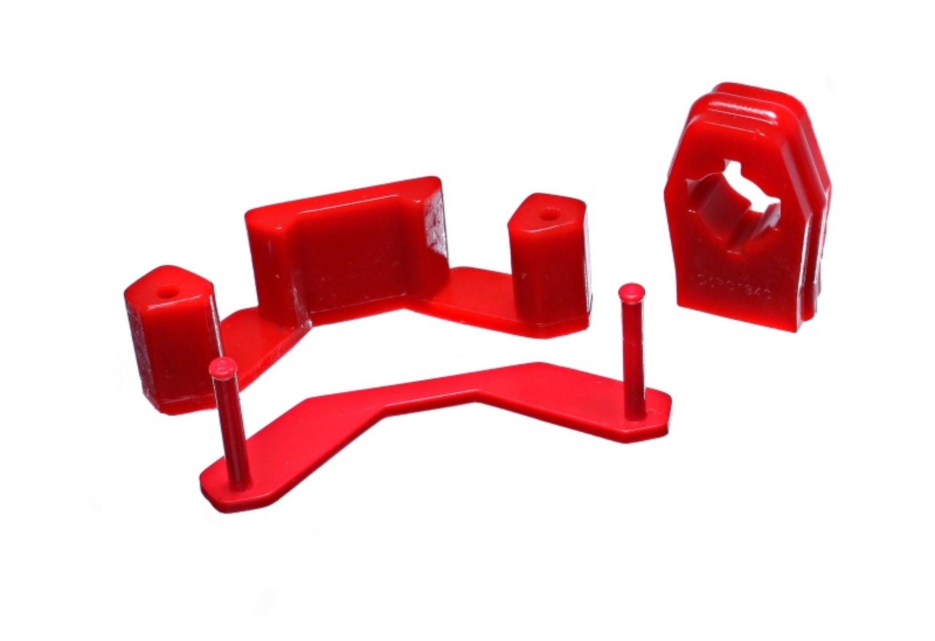 Picture of Energy Suspension 2015 Ford Mustang Manual Transmission Shifter Bushing Set - Red
