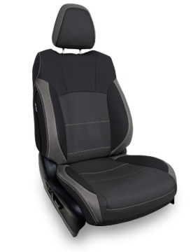 Picture of PRP 2021+ Subaru Outback Front Seat Covers  (Pair) - Black and Gray