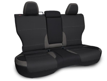 Picture of PRP 2021+ Subaru Outback Rear Bench Seat Cover - Black and Gray