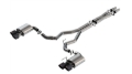 Picture of Borla 2024 Ford Mustang Dark Horse 5.0L V8 w/Active Exhaust ATAK Cat-Back Exhaust System - CF Tips