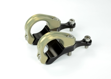 Picture of Renthal Integra II Stem. 50 mm. x 0 mm. - Aluminum Gold/Black