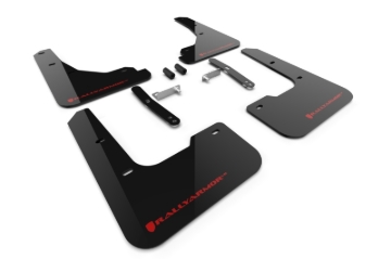 Picture of Rally Armor 24-26 Hyundai Elantra Black Mud Flap Red Logo