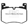 Picture of EBC Yellowstuff Brake Pad Sets - DP42412R