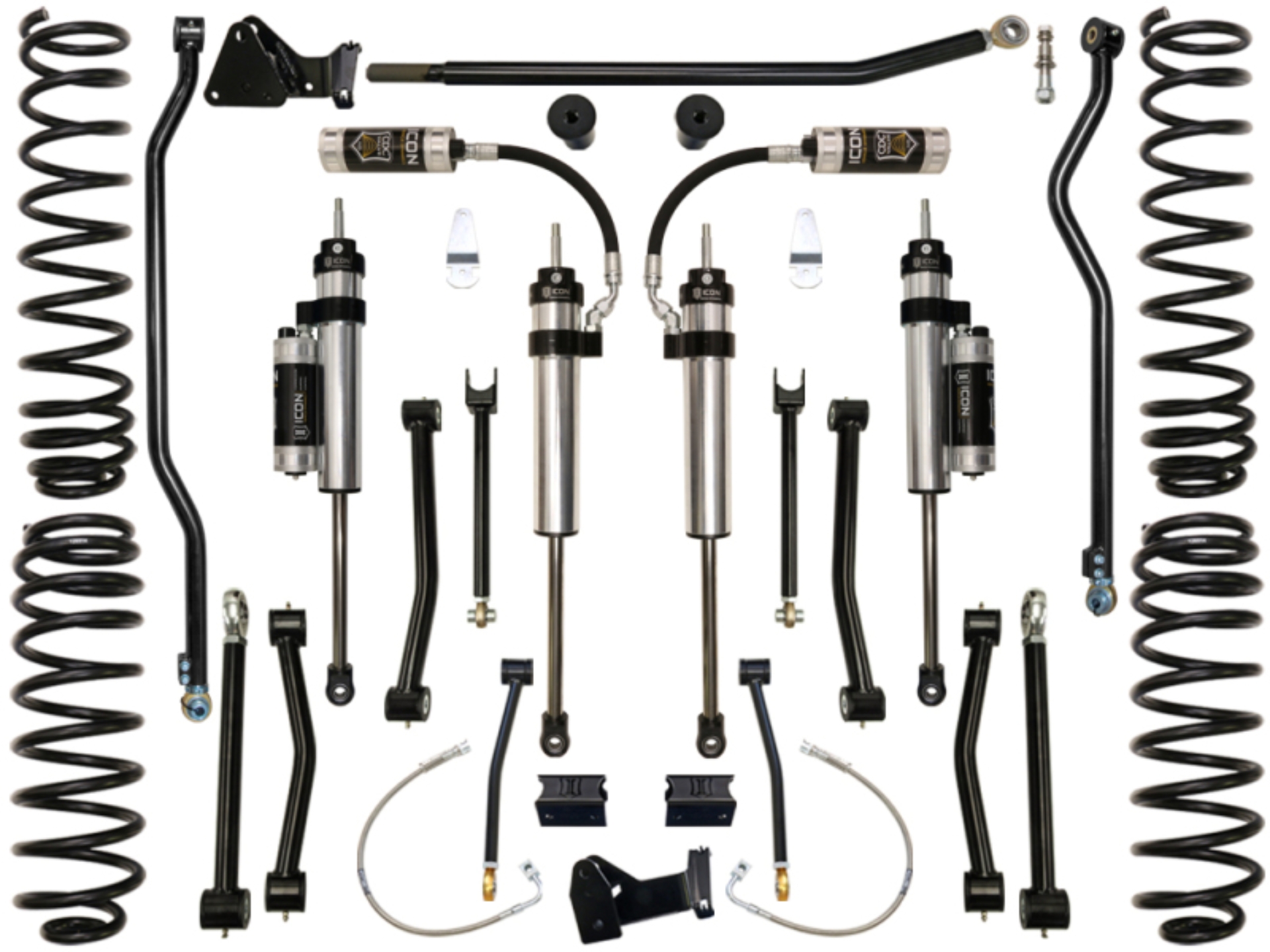 Picture of ICON 07-18 Jeep Wrangler JK 4.5in Stage 4 Suspension System