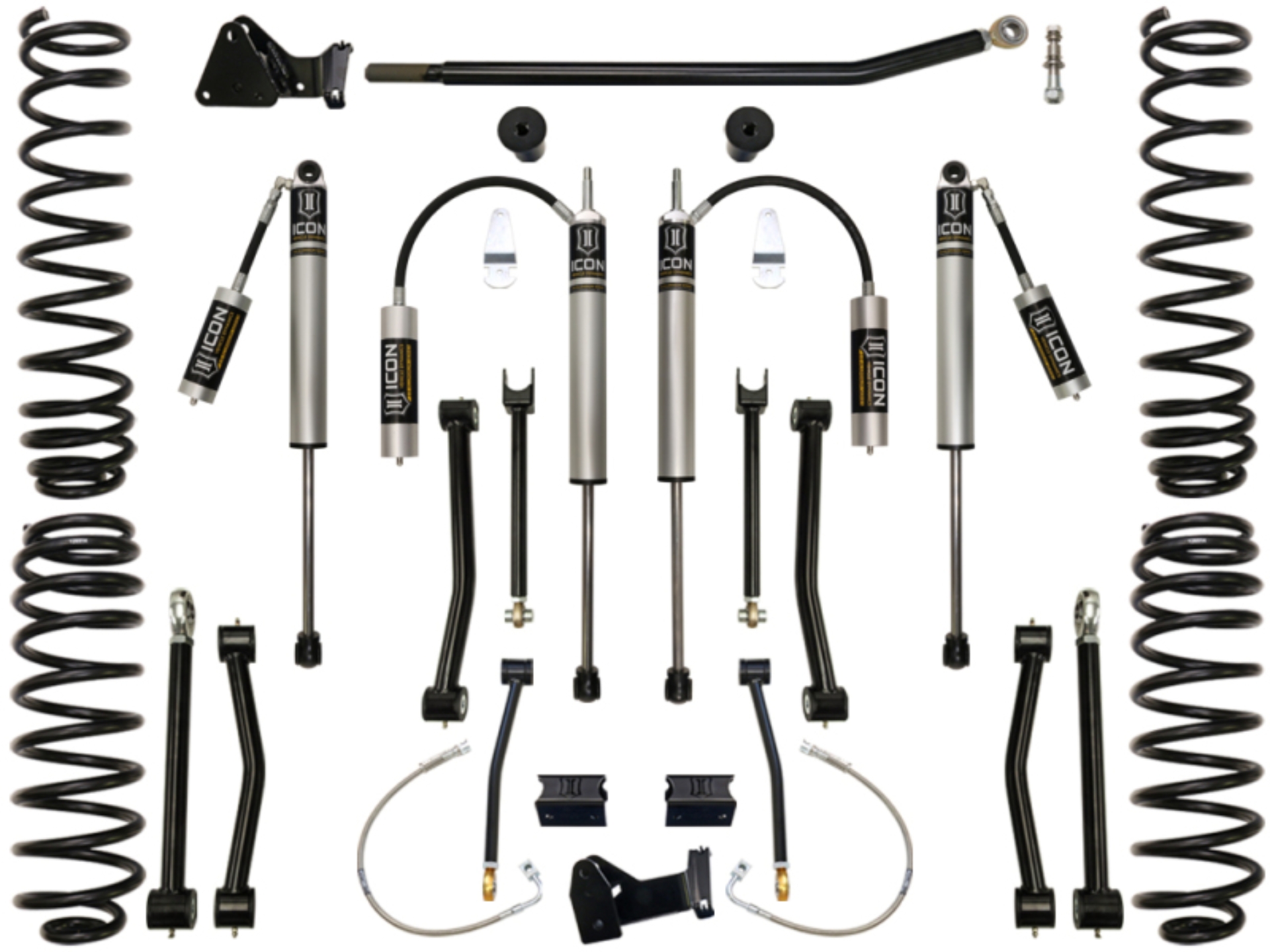 Picture of ICON 07-18 Jeep Wrangler JK 4.5in Stage 2 Suspension System