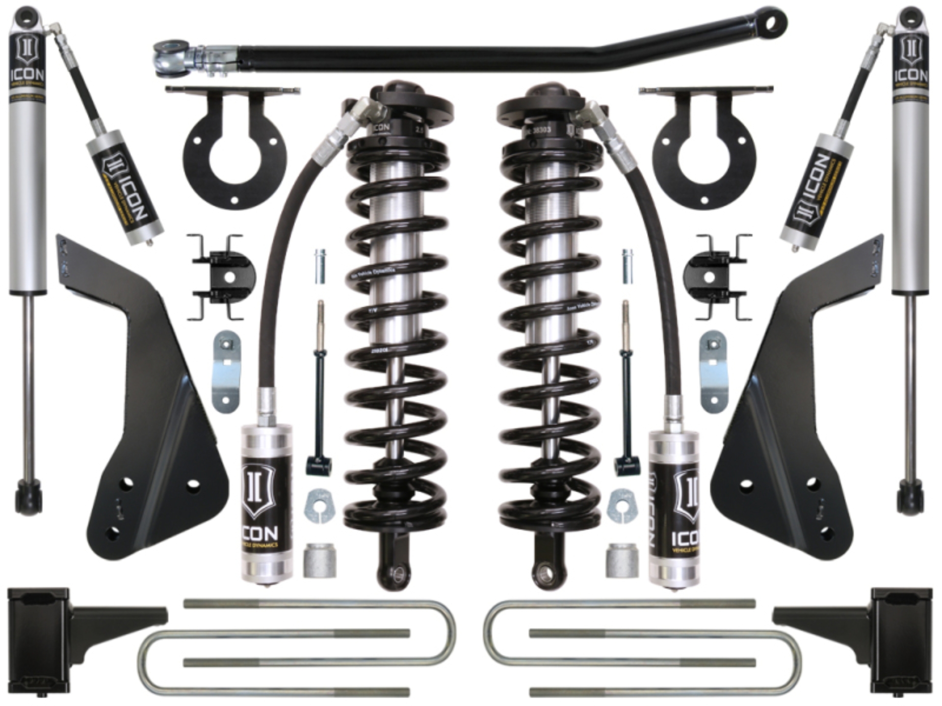 Picture of ICON 05-07 Ford F-250/F-350 4-5.5in Stage 1 Coilover Conversion System
