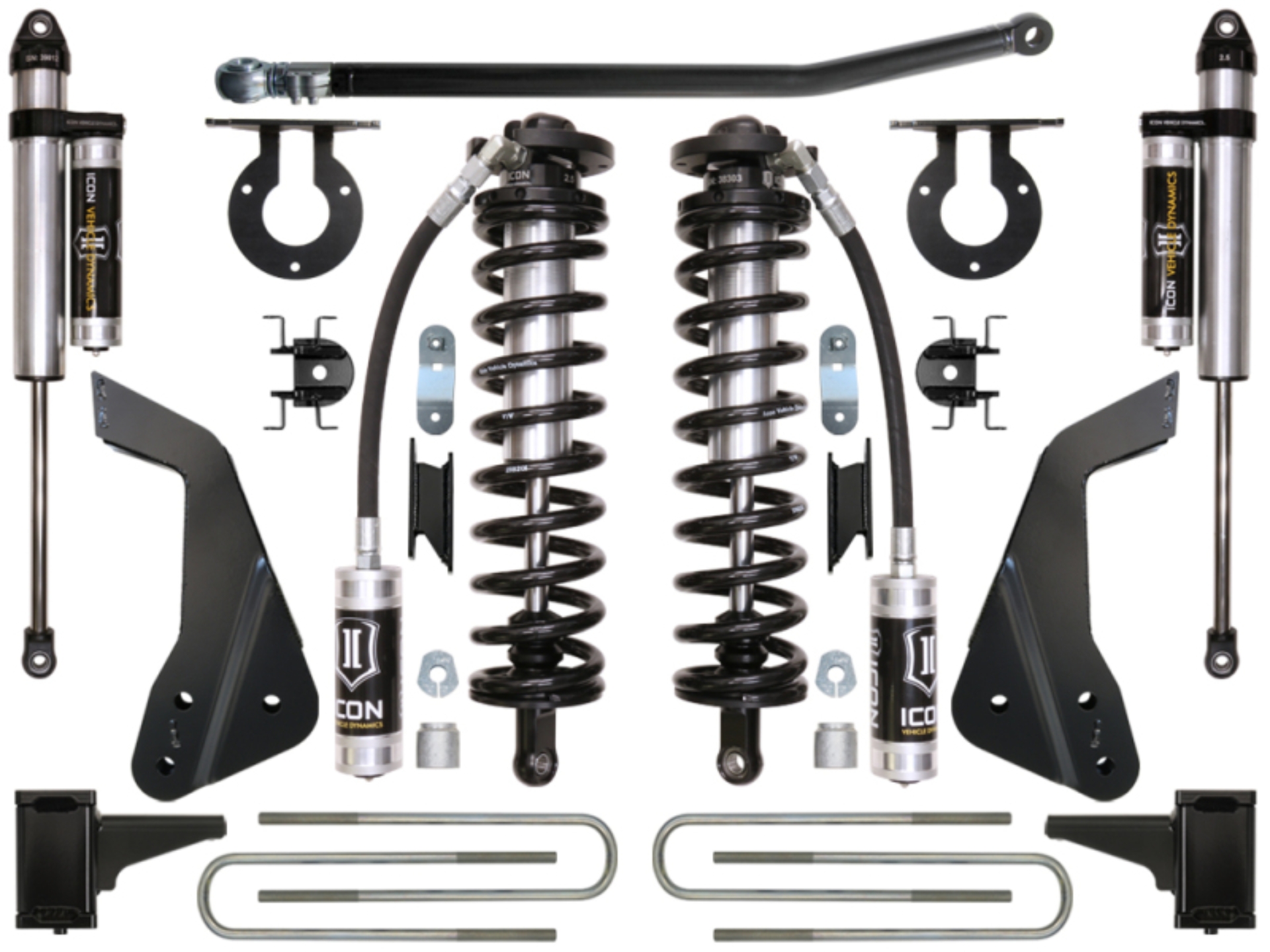 Picture of ICON 08-10 Ford F-250/F-350 4-5.5in Stage 3 Coilover Conversion System
