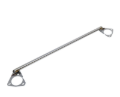 Picture of Remark 15-21 Subaru WRX/STI (VA) Front Strut Bar Stainless Steel 1-pc Design