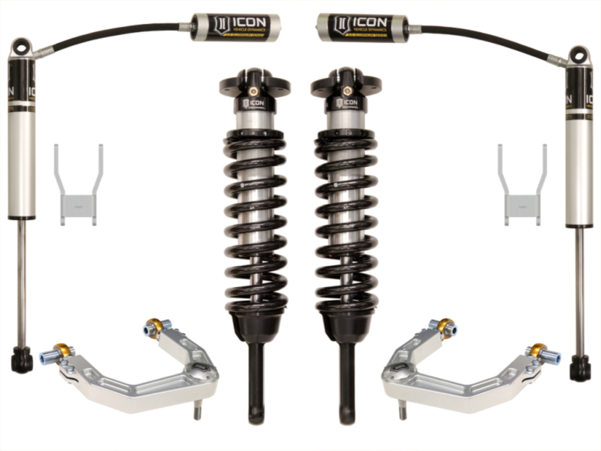 Picture of ICON 12-15 Toyota Hilux 0-3in Stage 3 Suspension System w/Billet Uca