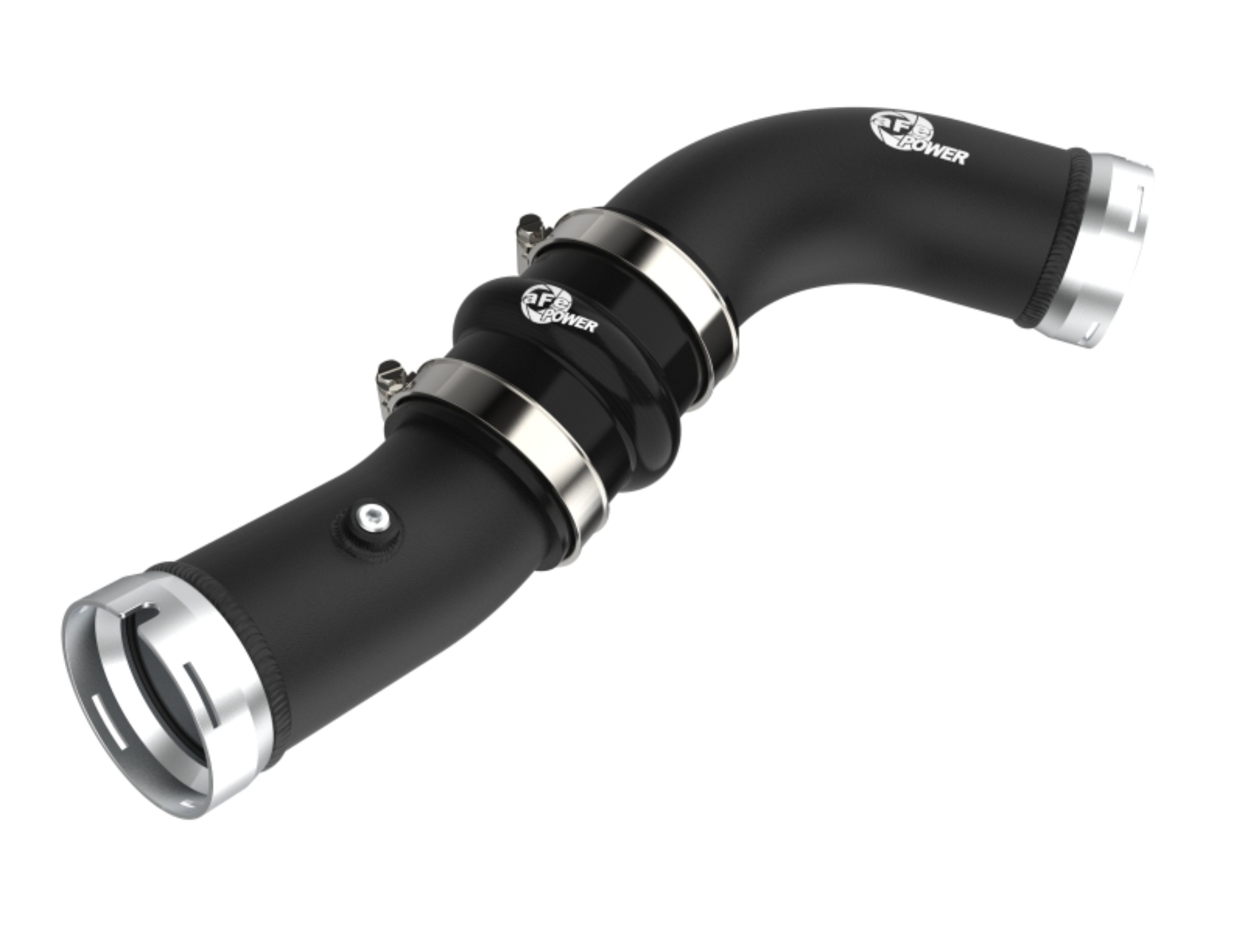 Picture of aFe 2024 Toyota Tacoma L4 2.4L (t) BladeRunner 2.5in Aluminum Hot Charge Pipe