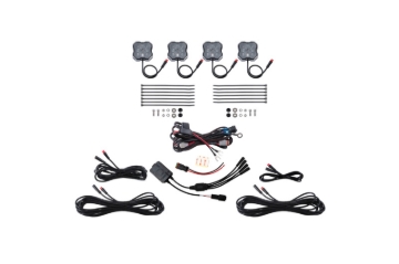 Picture of Diode Dynamics RGBW Rock Light Installer Kit w/Controller (4-pack)