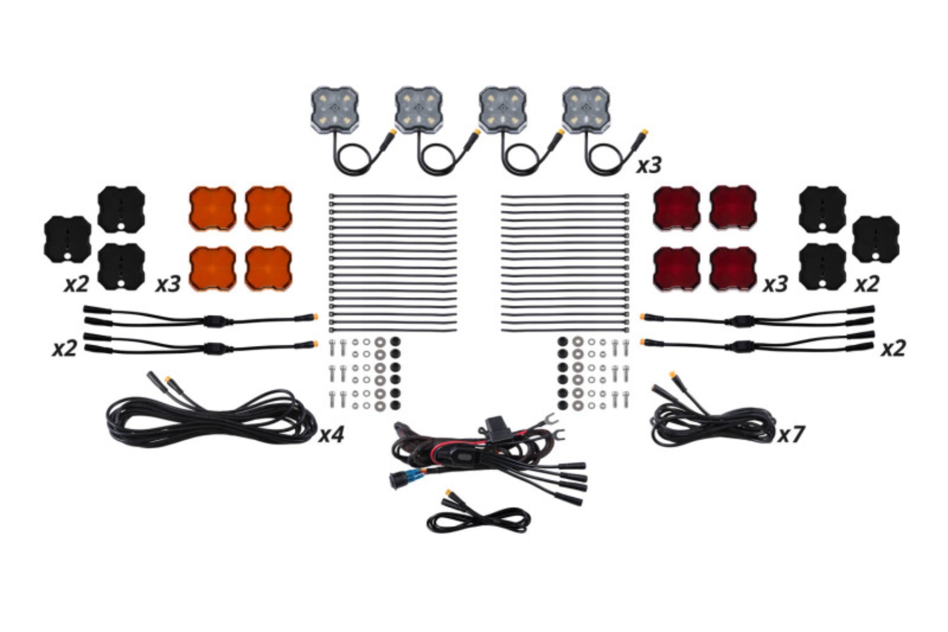 Picture of Diode Dynamics Single-Color Rock Light Installer Magnet Mount Kit (12-pack)