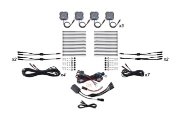 Picture of Diode Dynamics RGBW Rock Light Installer Kit w/Controller (12-pack)