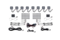 Picture of Diode Dynamics Stage Series SXS Rock Light Installer Kit - RGBW M8 (8-pack)