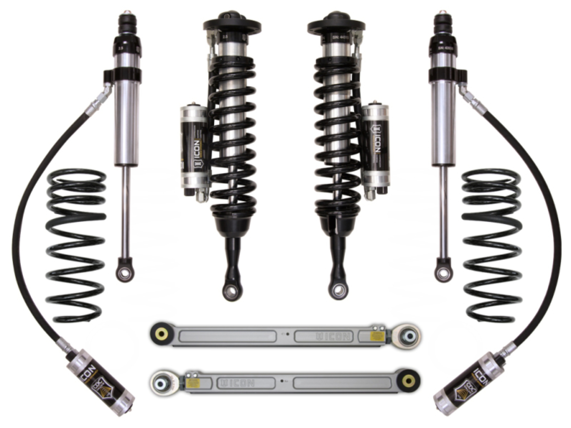 Picture of ICON 2008+ Toyota Land Cruiser 200 Series 1.5-3.5in Stage 4 Suspension System