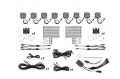 Picture of Diode Dynamics Stage Series SXS Rock Light Installer Kit - RGBW M8 w/Controller (8-pack)